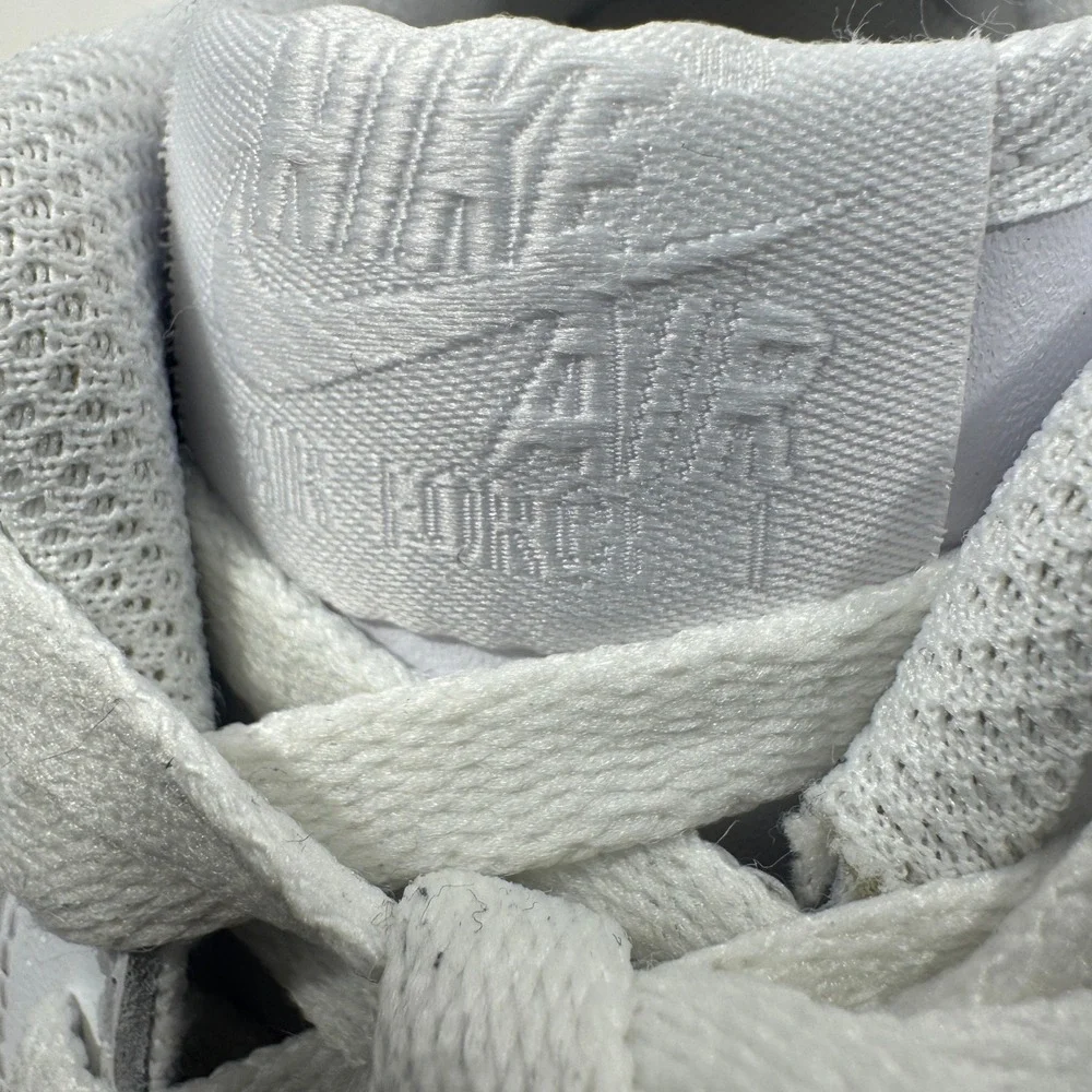 Nike Air Force 1‎ Low Men's White Leather Sneakers Size 11